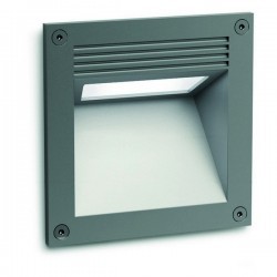 Lampada a incasso da esterno RIMA IP65 40W G9 Ruggine