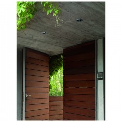 Lampada a incasso da esterno SOFITO IP67 20W GU4 Inox