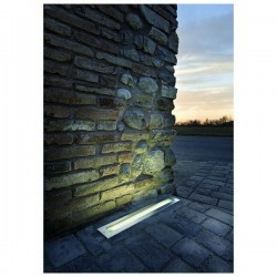 Lampada a incasso da esterno VALE IP67 LED 18W 1872lm 3K Inox