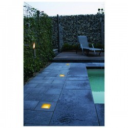 Lampada a incasso da esterno Sommergibile ICE IP68 LED 4W RGB 12V AC
