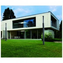 Colonna per Lampioni MAXIMA-PLUS IP55 80W 2G11 Trasparente Antracite