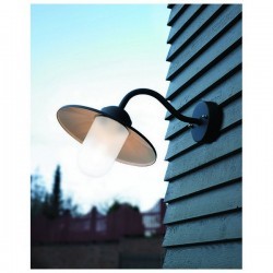 Applique da esterno BRIXEN IP55 E27 60W Trasparente Rame