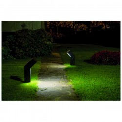 Lampioncino da giardino CLINA IP55 LED 5W 204lm Nero