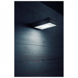 Applique da esterno VIENA SQ IP65 LED 4,3W 400lm 3K Nero