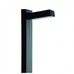 Lampioncino da giardino VIENA SQ IP65 LED 4,3W 400lm 3K Nero
