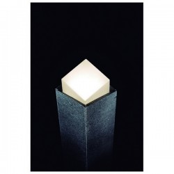 Lampioncino da giardino ARISTIDE IP65 GU10 Marmo Travertino