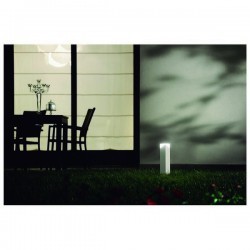 Lampioncino da giardino ARISTIDE STEEL IP65 GU10 ruggine