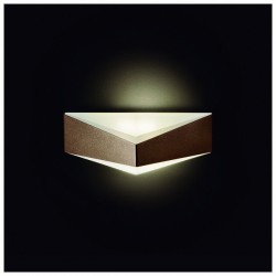Applique da esterno GEOMETRIC IP65 10W E27 ruggine