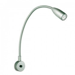 Lampada applique BED 1 x LED CREE 2,3W  grigio Leds C4