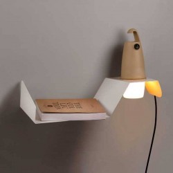 Accessorio mensola lampada portatile HOOK bianco