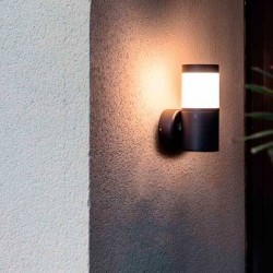 Lampada applique LED Faro PLIM grigio scuro 10W