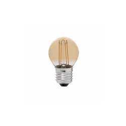 Lampadina LED Faro G45 E27 Led 4W Filamento Ambra Dimable 2200K 