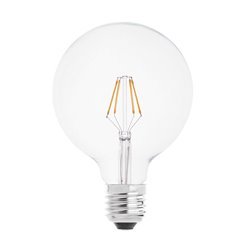 Lampadina LED Faro Globo Filamento Led E27 4W 2700K 