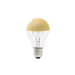 Lampadina LED Faro A60 Specchio Oro E27 4W 2700K 