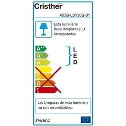 Applique da esterno VIENA IP65 LED 30W 3600lm 3K Bianco
