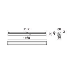 Lampada a incasso da pavimento WALK IP67 LED SMD RGB 80W 0K Inox Cristher 920O-L1480F-30