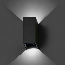 Lampada applique LED grigio scuro - BLIND