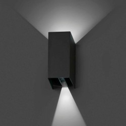Lampada applique LED grigio scuro - BLIND