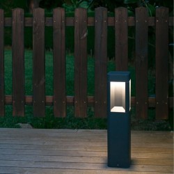 Lampioncini LED grigio scuro Faro NAYA