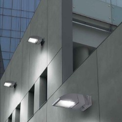 Faro proiettore G12 150W alluminio color grigio